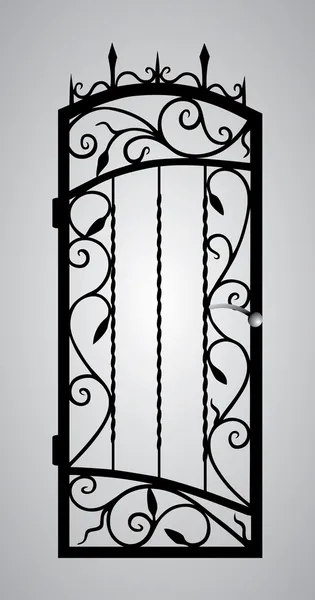 Porte forgée. — Image vectorielle