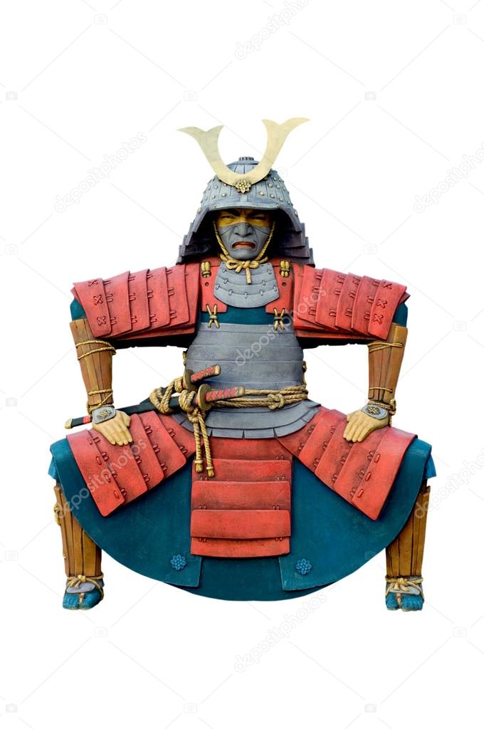 Statue of chinese warrior.