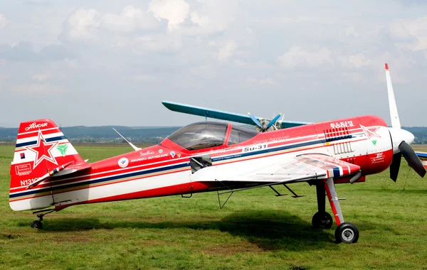 Avião aeronáutico Su-31 . — Fotografia de Stock