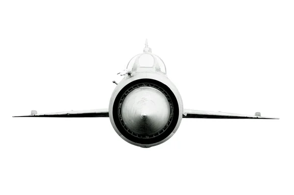 Gamla jetfighter mig-21. — Stockfoto
