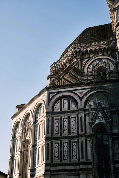 Фото Купола Cattedrale San Giovanni Сделанное Вершины Campanile Giotto Флоренции — стоковое фото