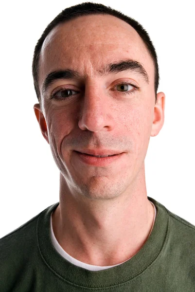 Caucasian Male Headshot — Stock Photo, Image