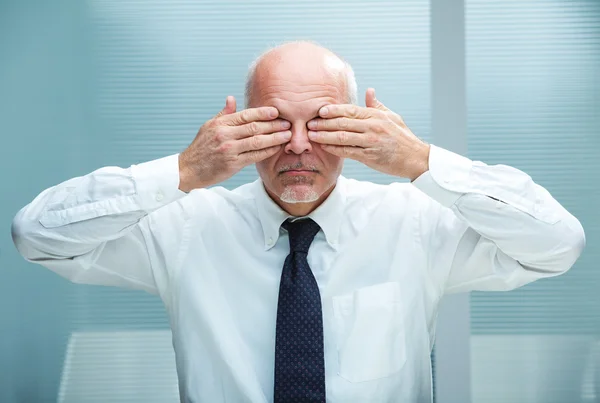 Kann nicht sehen — Stockfoto