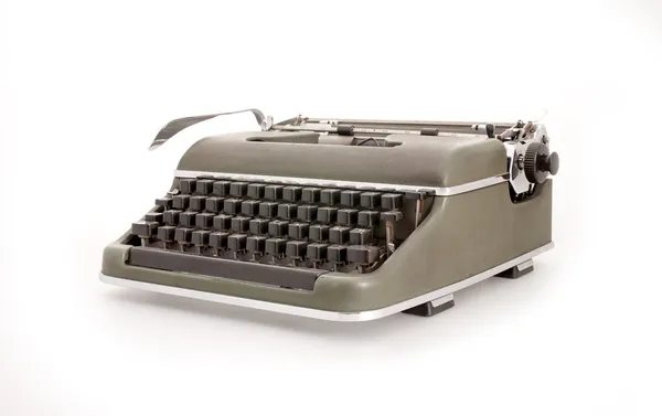 Gamla mekaniska skrivmaskiner — Stockfoto