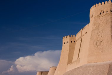 itchan kala, Hiva, Özbekistan iç şehir duvar