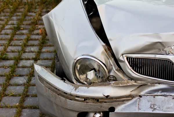 Details of a car an accident — Stock Photo, Image