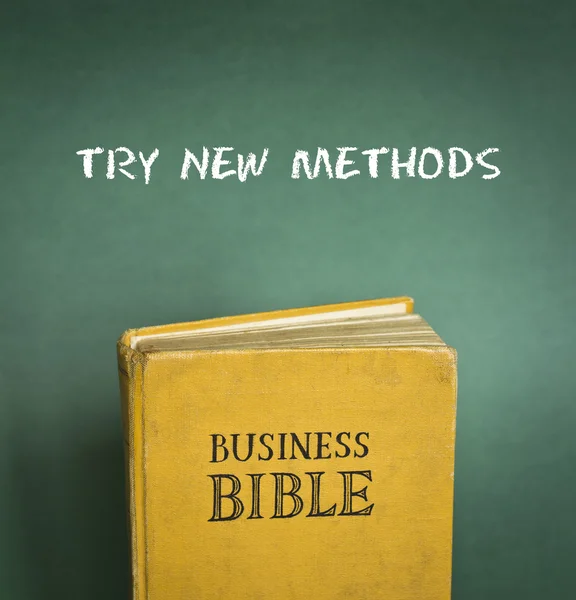 ビジネス聖書の戒め — ストック写真
