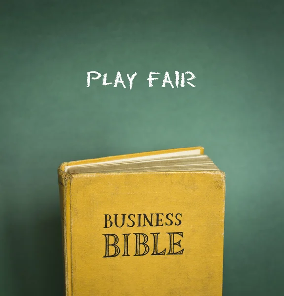 Commandement bible d'affaires — Photo