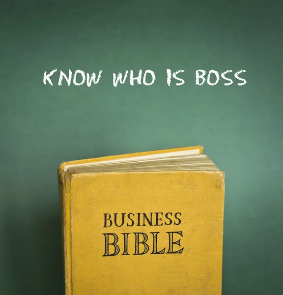 Business Bible commandment — Stock Photo, Image