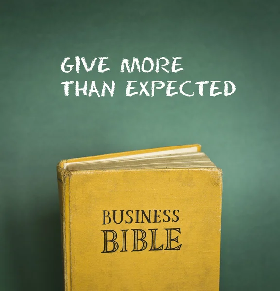 Business Bible commandment — Stock Photo, Image