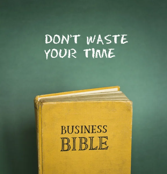 Zakelijke Bijbel gebod — Stockfoto