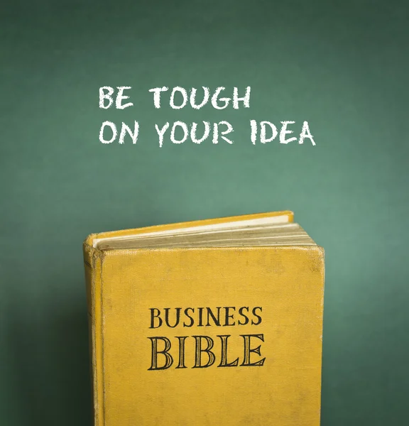 Mandamiento de la Biblia de negocios — Foto de Stock