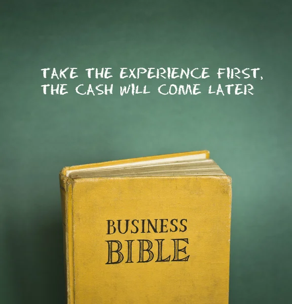 Perintah Alkitab Bisnis — Stok Foto