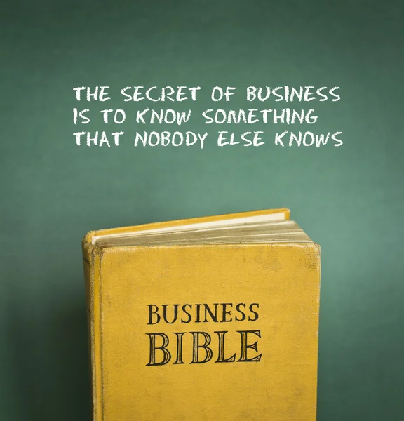 Business Bible commandment — Stock Photo, Image