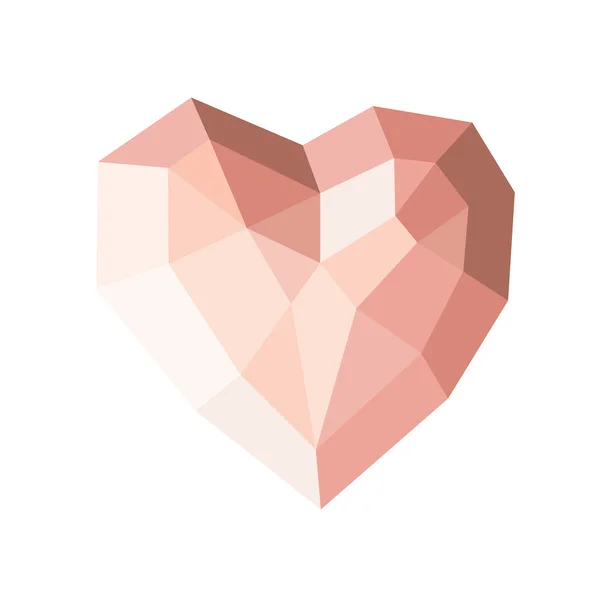 Corazón vectorial 3D — Archivo Imágenes Vectoriales
