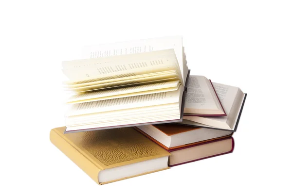 Books isolated — Stock Photo, Image