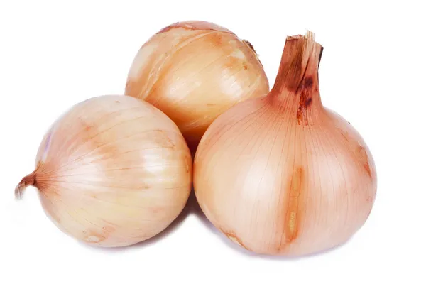 Onions isolated on white background — Stock Photo, Image