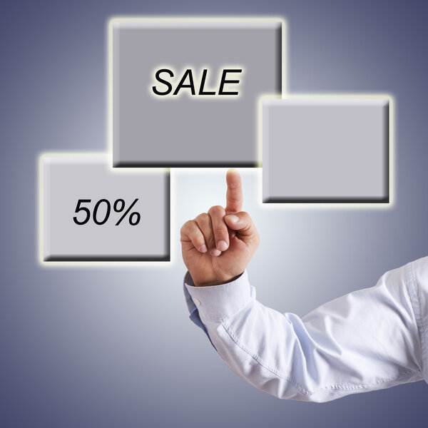 рука с буквами
