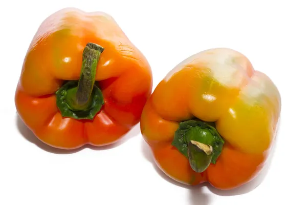 Red peppers isolated — Stock Photo, Image