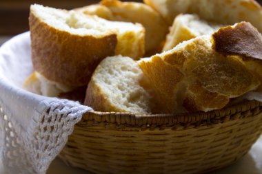 fırın ekmek parçaları