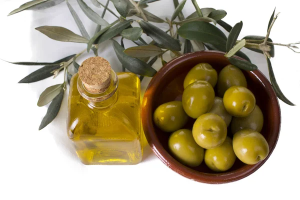 Olives sur fond — Photo