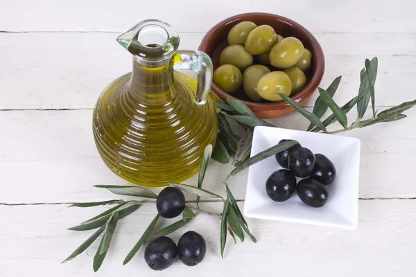 Aceitunas de fondo — Foto de Stock