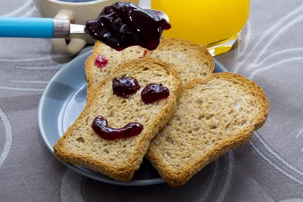 Leckerer Toast — Stockfoto