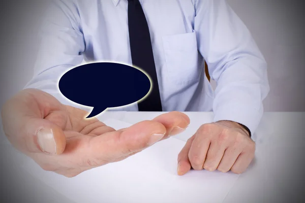 Businessman in the office — Stock Photo, Image