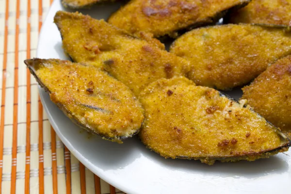 Mejillones rellenos — Foto de Stock