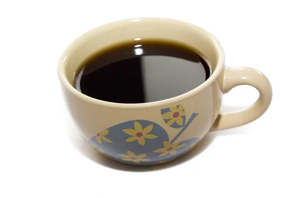 Чашка кофе изолированы — стоковое фото