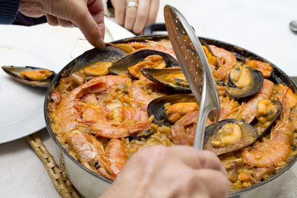 Paella española —  Fotos de Stock