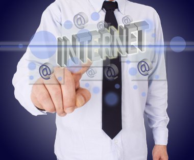 işadamı basma düğmesi