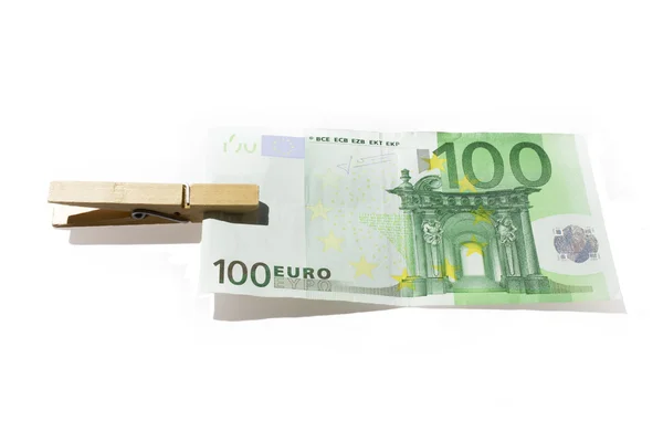 Euro geïsoleerd — Stockfoto