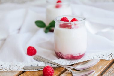 Masada ahududu ve yaban mersinli yoğurt