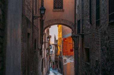 Toledo, İspanya 'nın tarihi caddeleri
