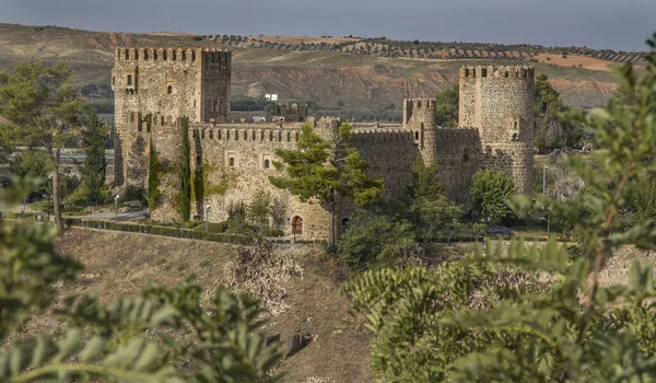 San Servando Şatosu Toledo Tarihi Anıtı Spanya — Stok fotoğraf