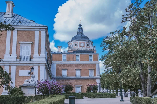 Aranjuez皇家宫 有花园 西班牙马德里 — 图库照片