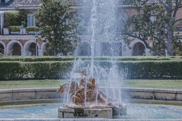 Fountain Royal Palace Aranjuez Madrid Spain Europe —  Fotos de Stock
