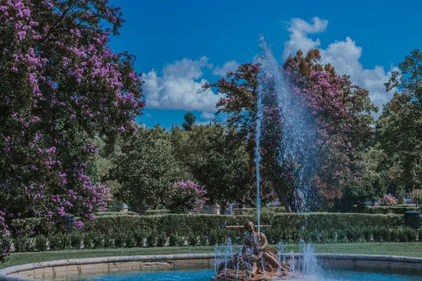 Aranjuez Madrid Spain Europe皇家宫殿的花园和喷泉 — 图库照片