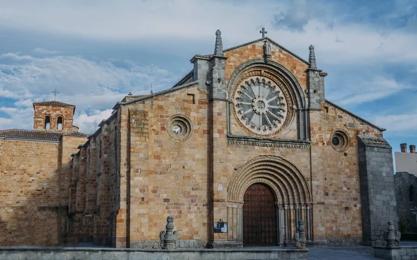 Historic Monument Avila Cathedral Spain Europe — Stockfoto