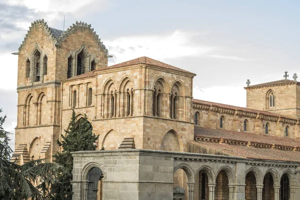 Historic Monument Avila Cathedral Spain Europe — Stockfoto