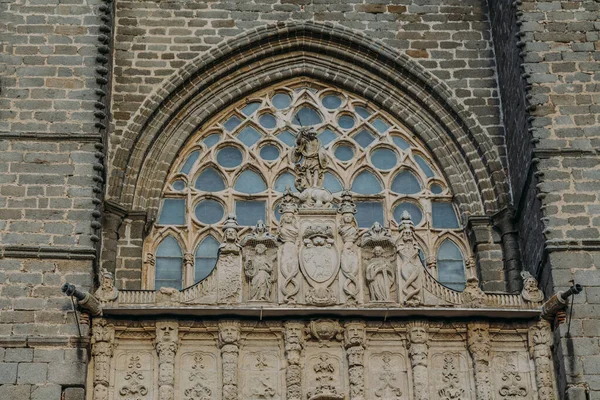 Historic Monument Avila Cathedral Spain Europe — Photo