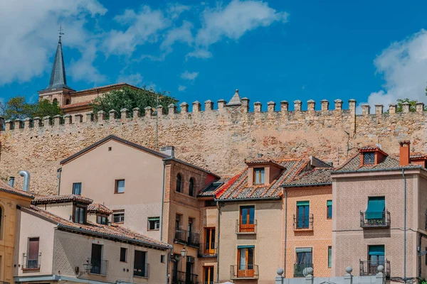 Segovia Spanya Avrupa Nın Anıtsal Alanı — Stok fotoğraf