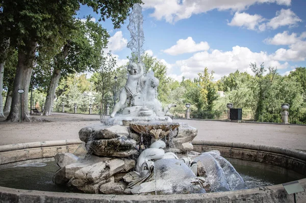 Fountain Royal Palace Aranjuez Madrid Spain Europe — 图库照片