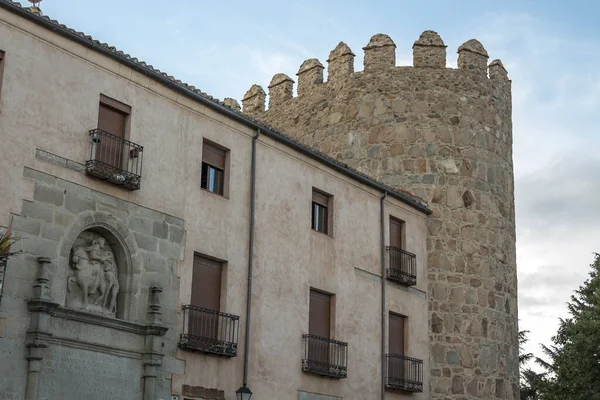 Wall Fortress Avila Spain Europe — Stok fotoğraf