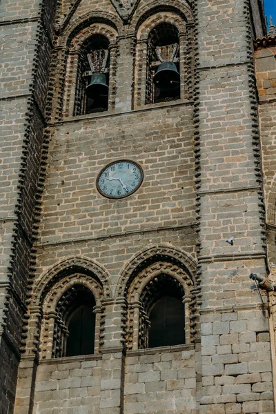 Historic Monument Avila Cathedral Spain Europe — 스톡 사진