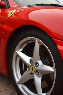 Castelnuovo don Bosco, Piedmont, İtalya - 10-24-2021 Supercars Toplantısı.