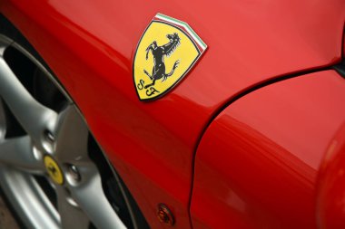 Castelnuovo don Bosco, Piedmont, İtalya - 24 Eylül 2021: Piedmont 'ta Supercars Toplantısı.