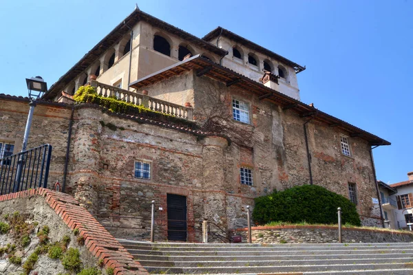 Costigliole Saluzzo Piemonte Italië Het Oude Kasteel Genaamd Castlot — Stockfoto