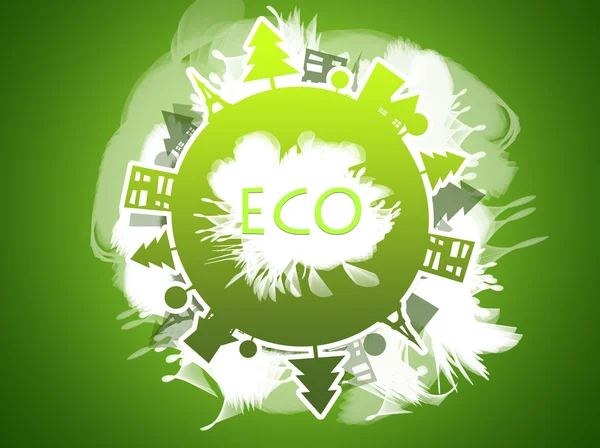 Eco πλανήτη — Φωτογραφία Αρχείου